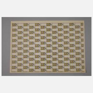 Einschlagpapier der Wiener Werkstätte