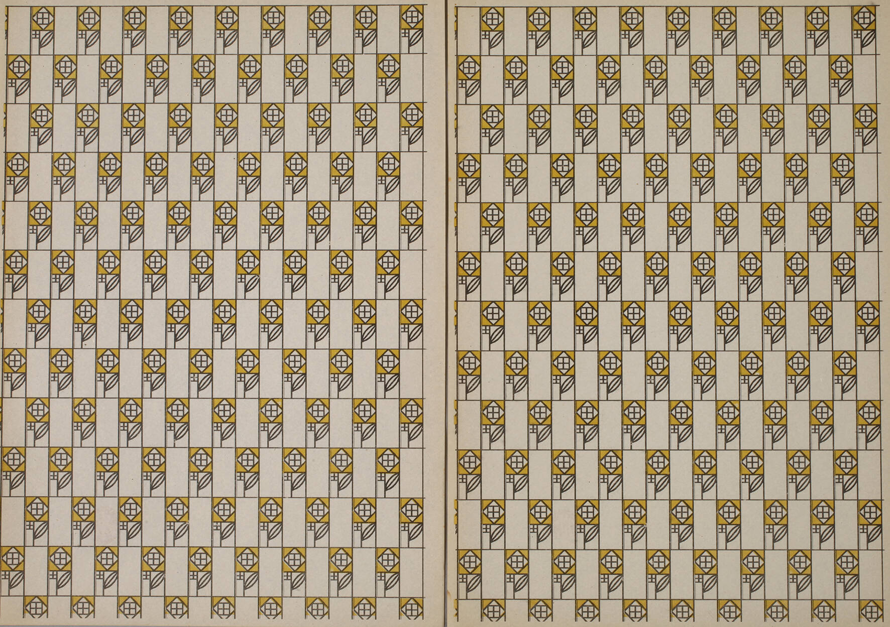 Einschlagpapier der Wiener Werkstätte