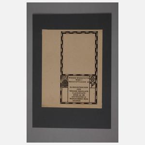 Musterkarte Wiener Werkstätte