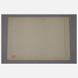 Briefbogen der Wiener Werkstätte