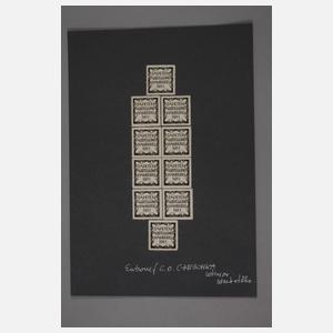 Zehn Werbevignetten Wiener Werkstätte