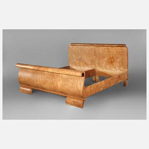 Doppelbett Art déco
