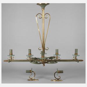 Lampengarnitur Art déco