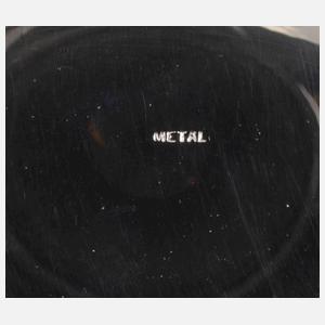 Fünfflammiger Silberleuchter Art déco