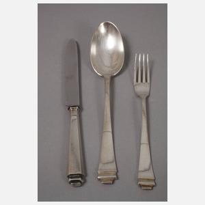 Silberbesteck Art déco