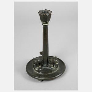 Leuchter mit Elefanten Art déco