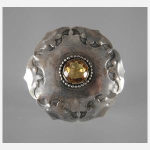 Kahlbrandt Hamburg, Brosche mit Citrin