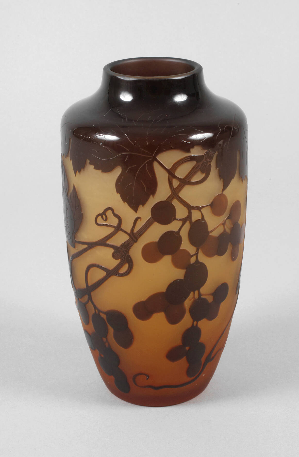 D´Argental Vase Weindekor