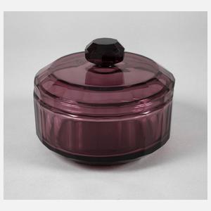 Große Deckeldose Art déco