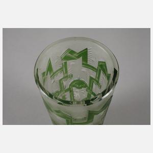 Fachschulvase Art déco