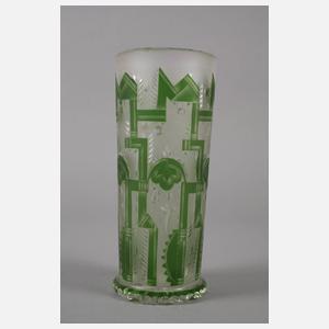 Fachschulvase Art déco