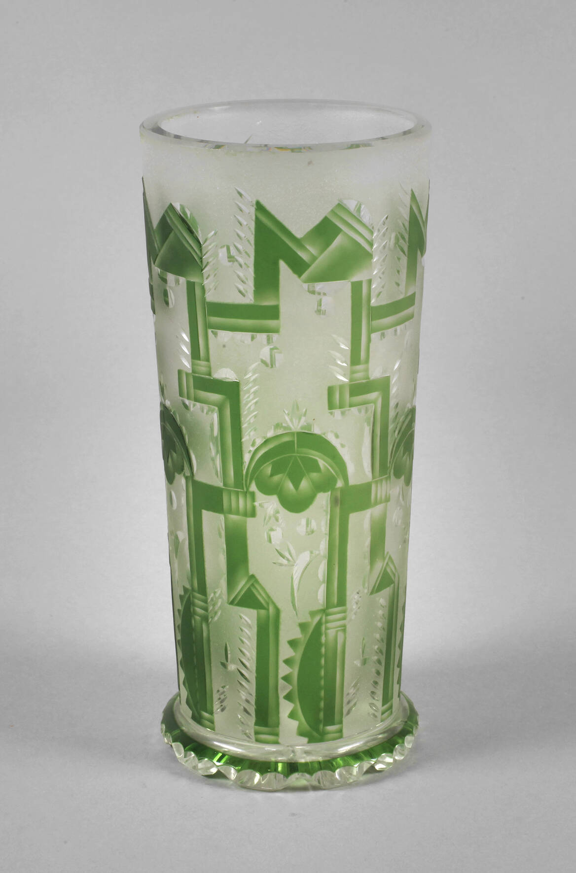 Fachschulvase Art déco