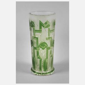 Fachschulvase Art déco