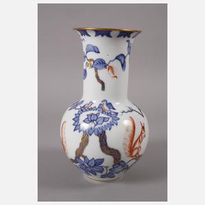 Augarten Wien Vase mit Eichhörnchenmotiv
