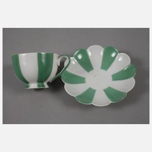 Augarten Wien Mokkatasse "Melone"