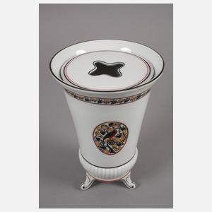 Fraureuth Vase mit Steckeinsatz