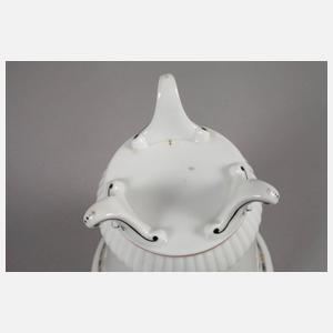 Fraureuth Vase mit Steckeinsatz