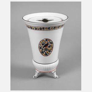 Fraureuth Vase mit Steckeinsatz