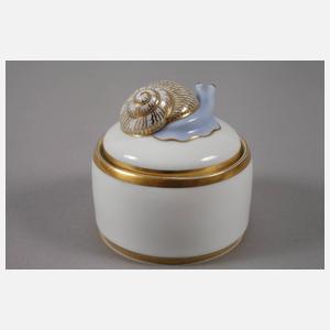 Hutschenreuther "Dose mit Schneckenknauf"