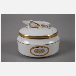 Hutschenreuther "Dose mit Schneckenknauf"