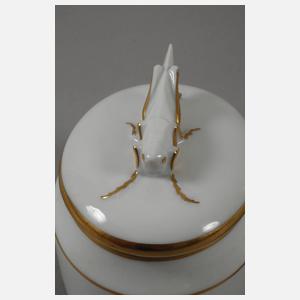 Hutschenreuther "Dose mit Heuschrecke"