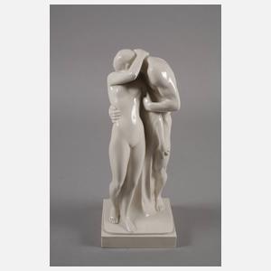 Schwarzburger Werkstätten "Liebespaar, nackt"