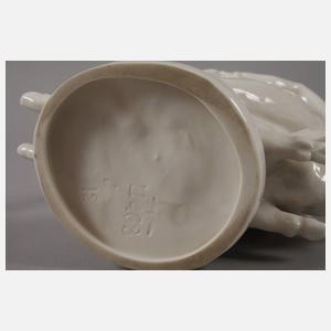 Schwarzburger Werkstätten "Eulenspiegel mit Schwein"