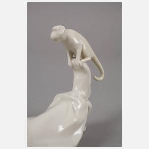 Schwarzburger Werkstätten "Harlekin mit Affe"