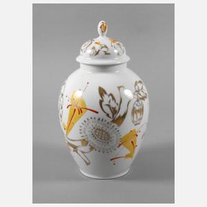 Thomas Unikat Deckelvase Art déco