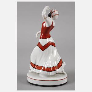 Thüringen Tänzerin Art déco