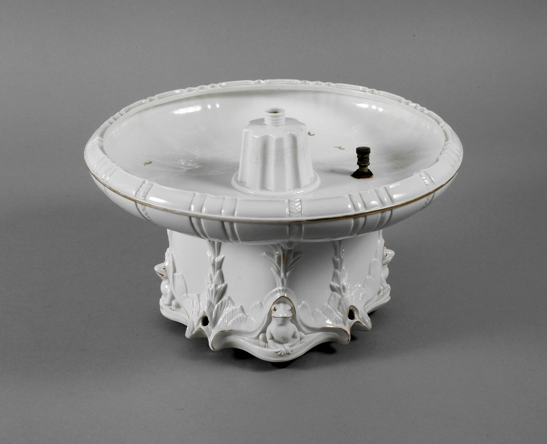 Volkstedt Tischbrunnen Art déco