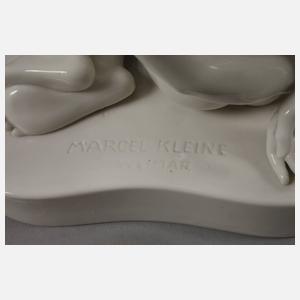 Volkstedt "Sitzender, weiblicher Akt"