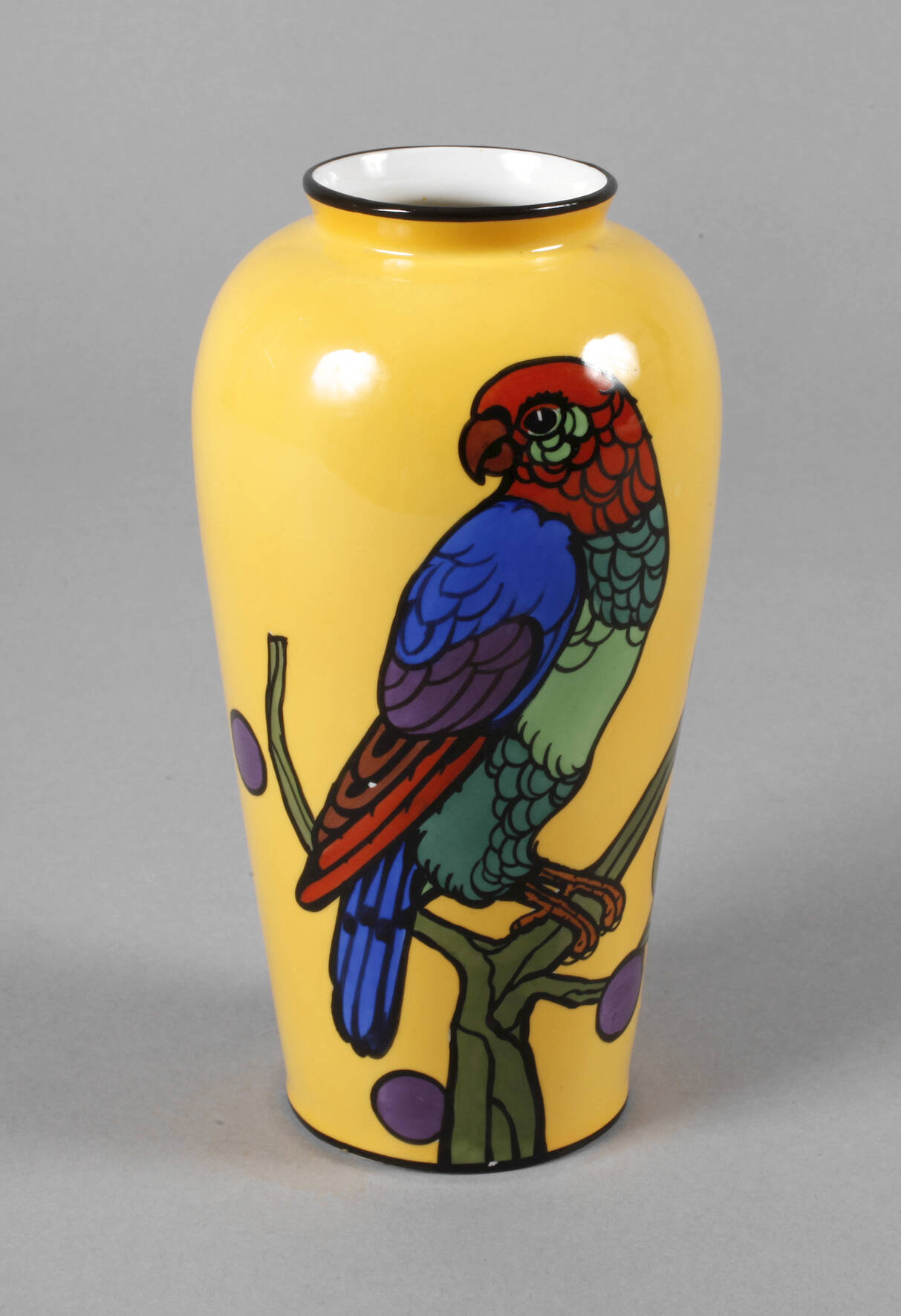 Zeh, Scherzer & Co. Vase "Papagei"