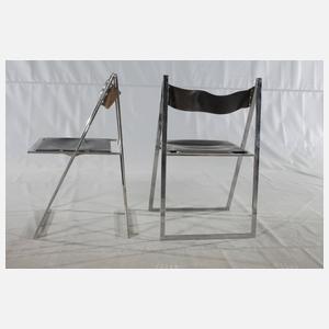 Vier Klappstühle "Hülsta"