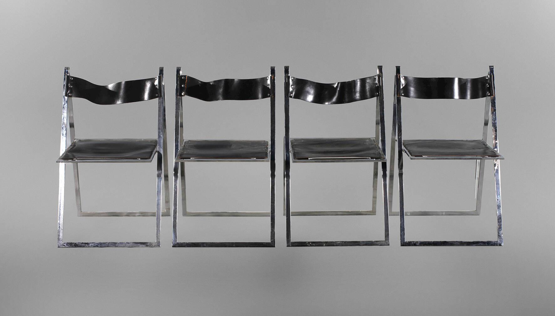 Vier Klappstühle "Hülsta"