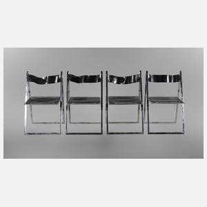 Vier Klappstühle "Hülsta"