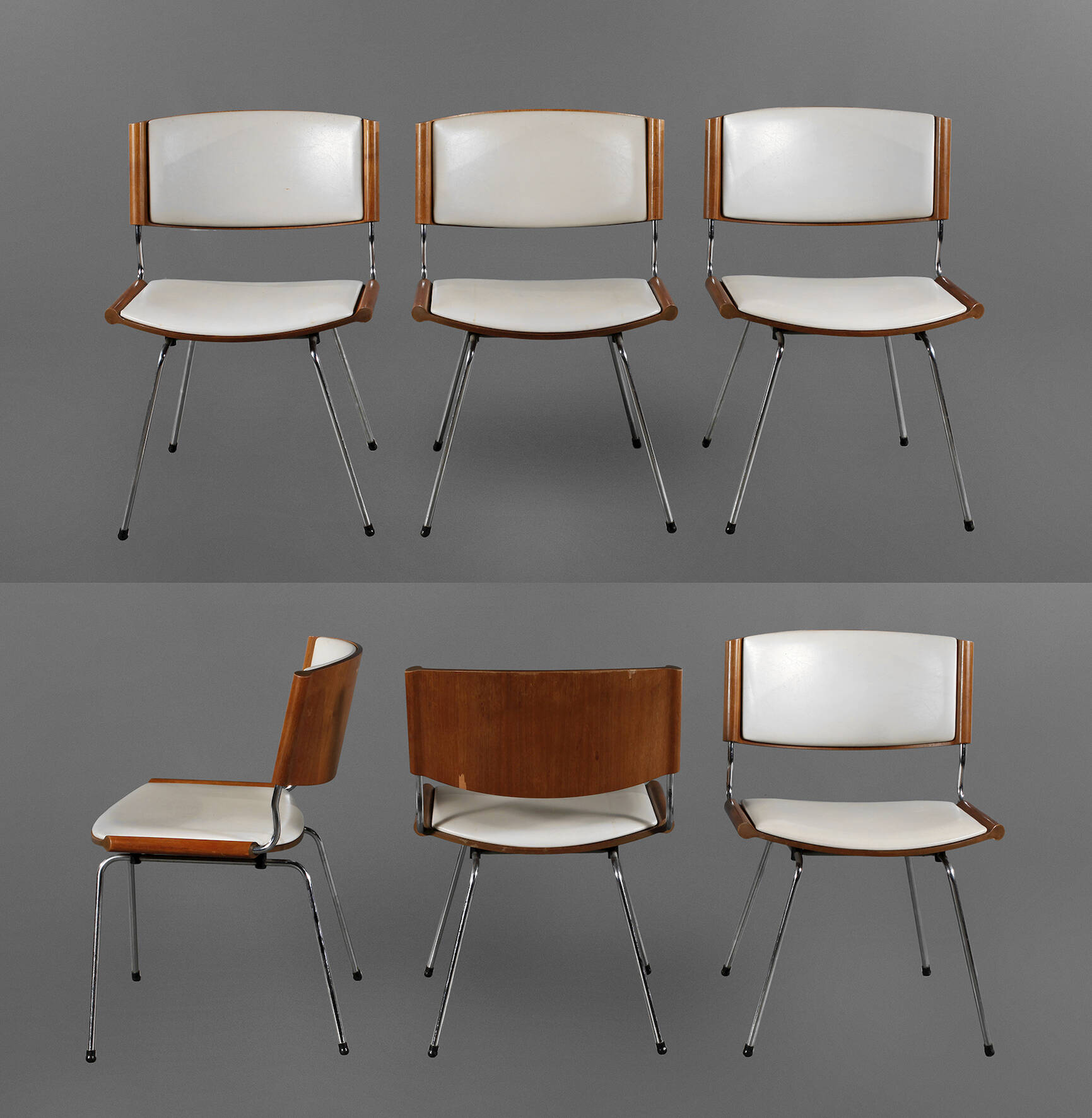 Sechs "Badminton-Chairs"