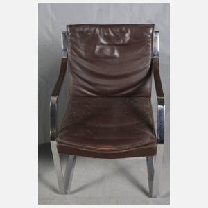 Paar Ledersessel Rudolf Glatzel