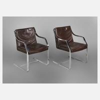 Paar Ledersessel Rudolf Glatzel111