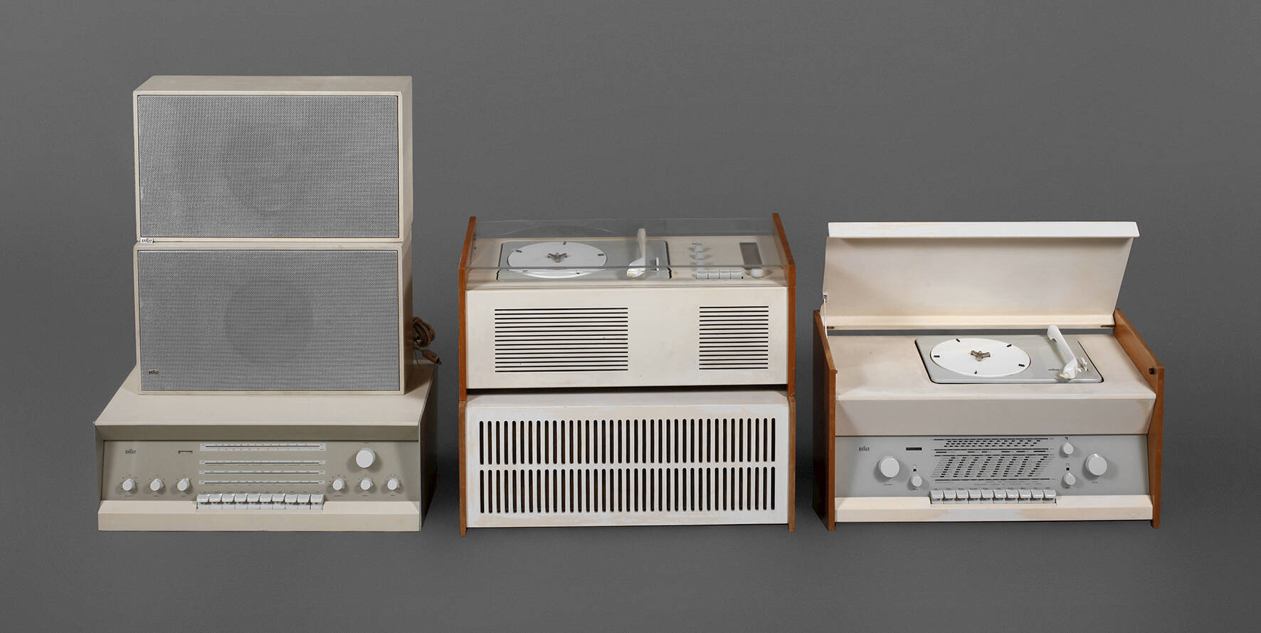 Konvolut Phonogeräte Braun