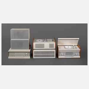 Konvolut Phonogeräte Braun