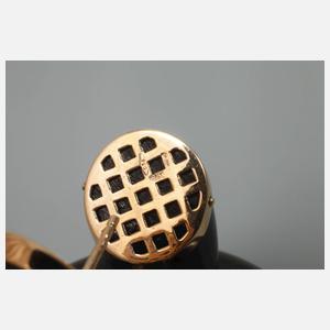 Oromalia, Schmuckset Ebenholz mit Gold