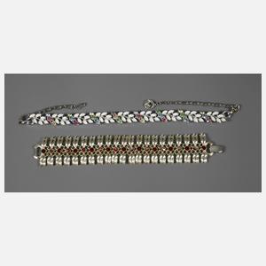 Lisner, zwei Teile Schmuck