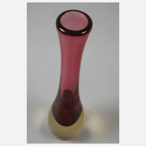 Kleine Keulenvase Sommerso