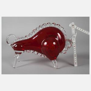 Murano stilisierter Stier