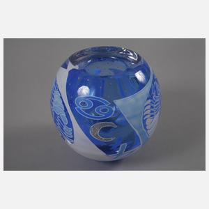 Sternzeichenvase Studio Glashyttan i Åhus