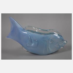 Ermanno Nason drei Fischskulpturen