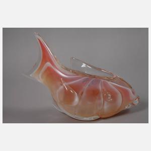 Ermanno Nason drei Fischskulpturen