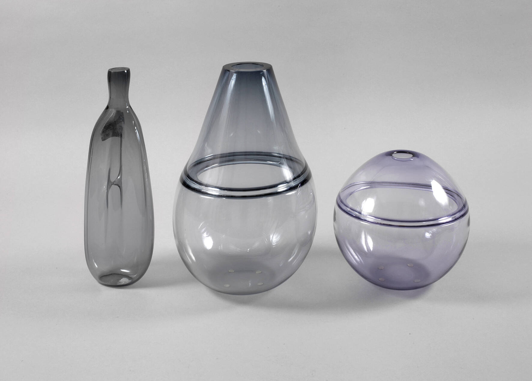 Murano drei Vasen