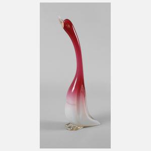 Murano "Papera Sommerso Oro"